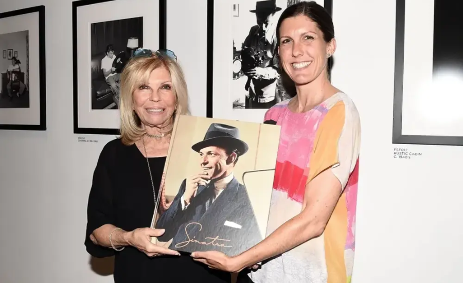 Amanda Erlinger contributed to the creation of the book "Sinatra," dedicated to honoring Frank Sinatra.