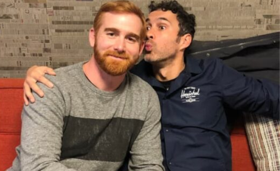 Is Andrew Santino gay?