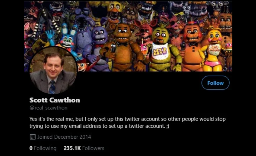 Scott Cawthon Social Media Accounts