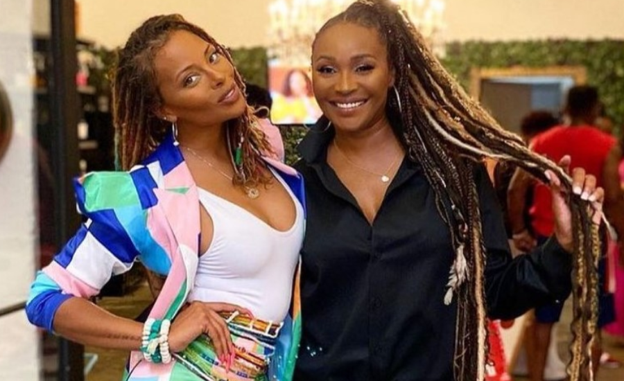 Eva Marcille and Tatyana Ali's Reaction to Their Resemblance